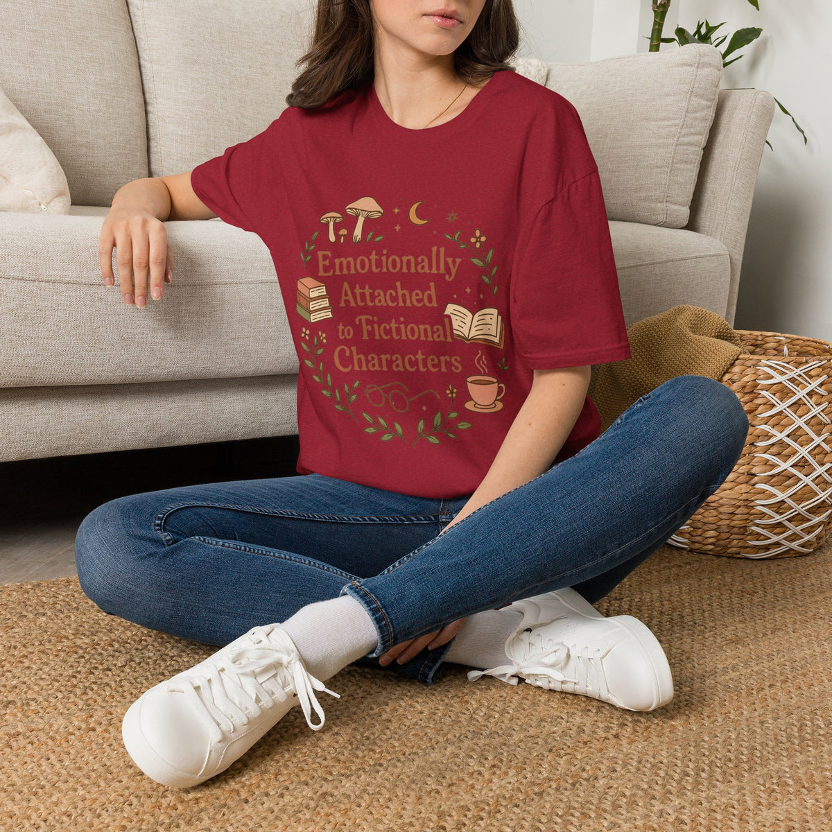 Emotionally Attached to Fictional Characters T-Shirt