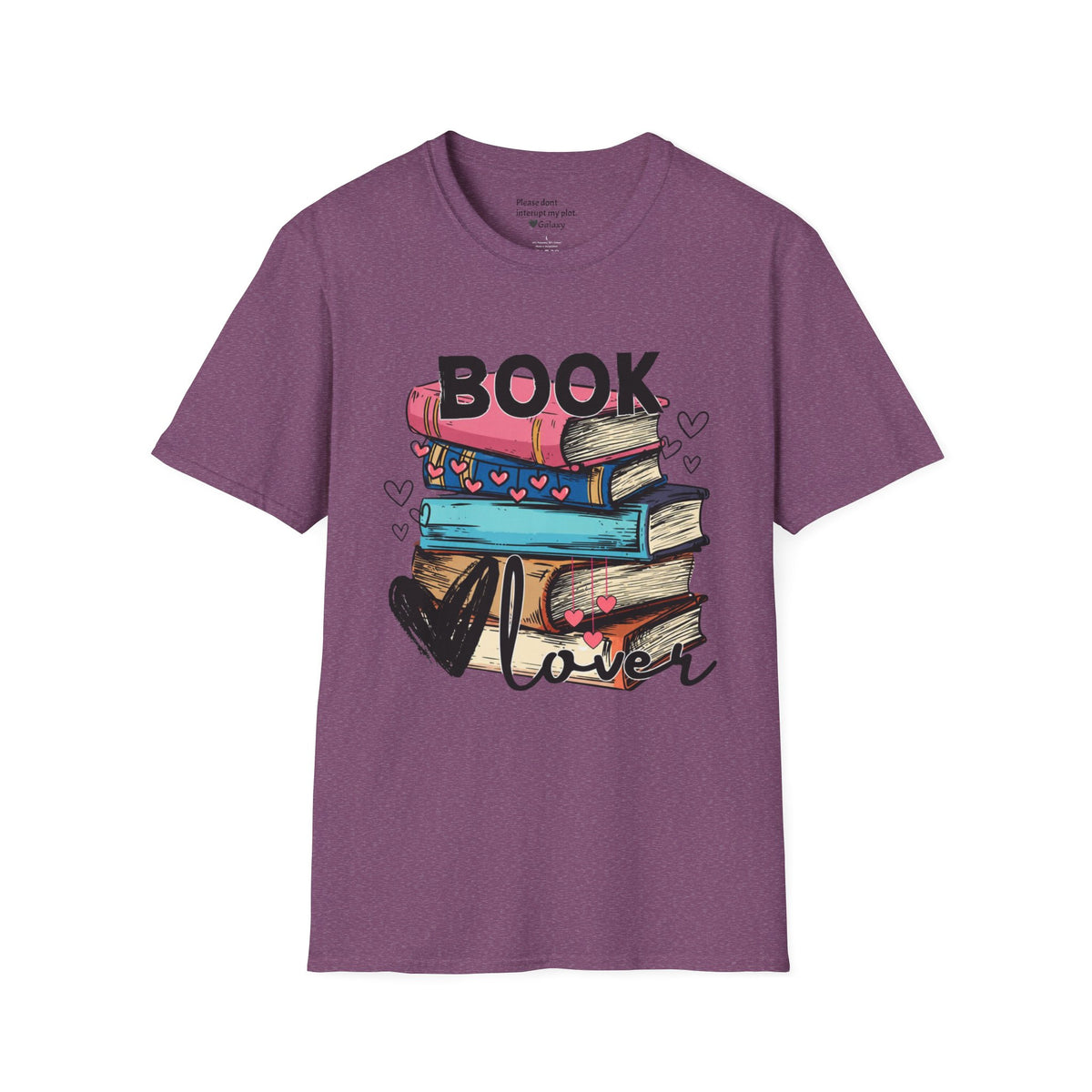 Book Lover Book Stack T-Shirt