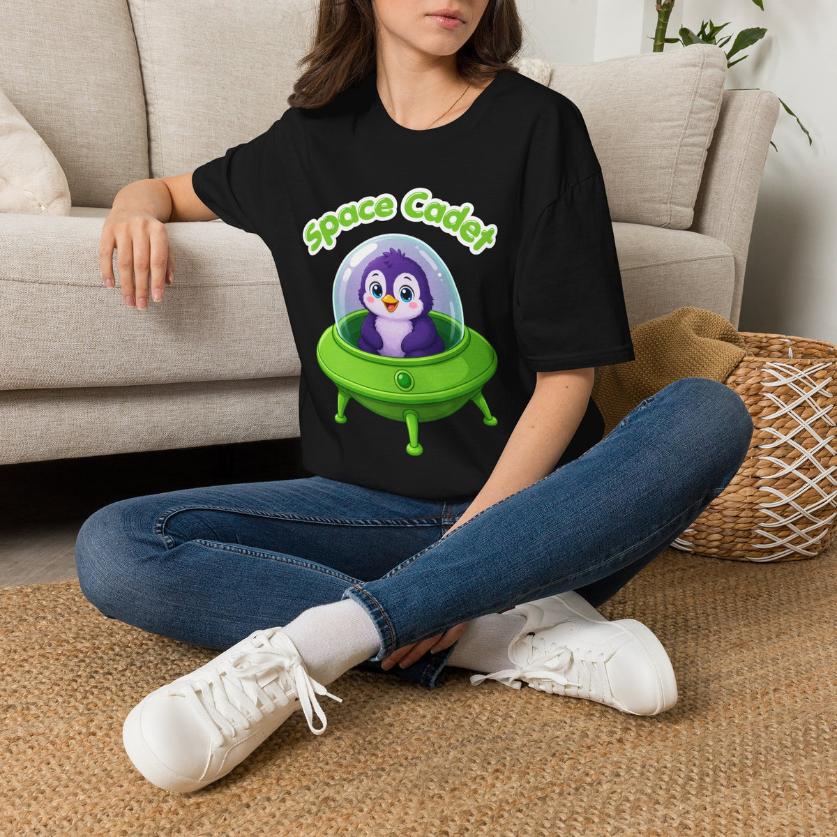 Space Cadet Penguin T-Shirt