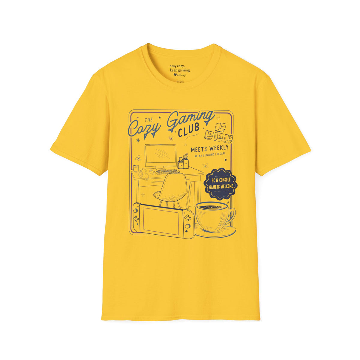 Cozy Gaming Club T-Shirt