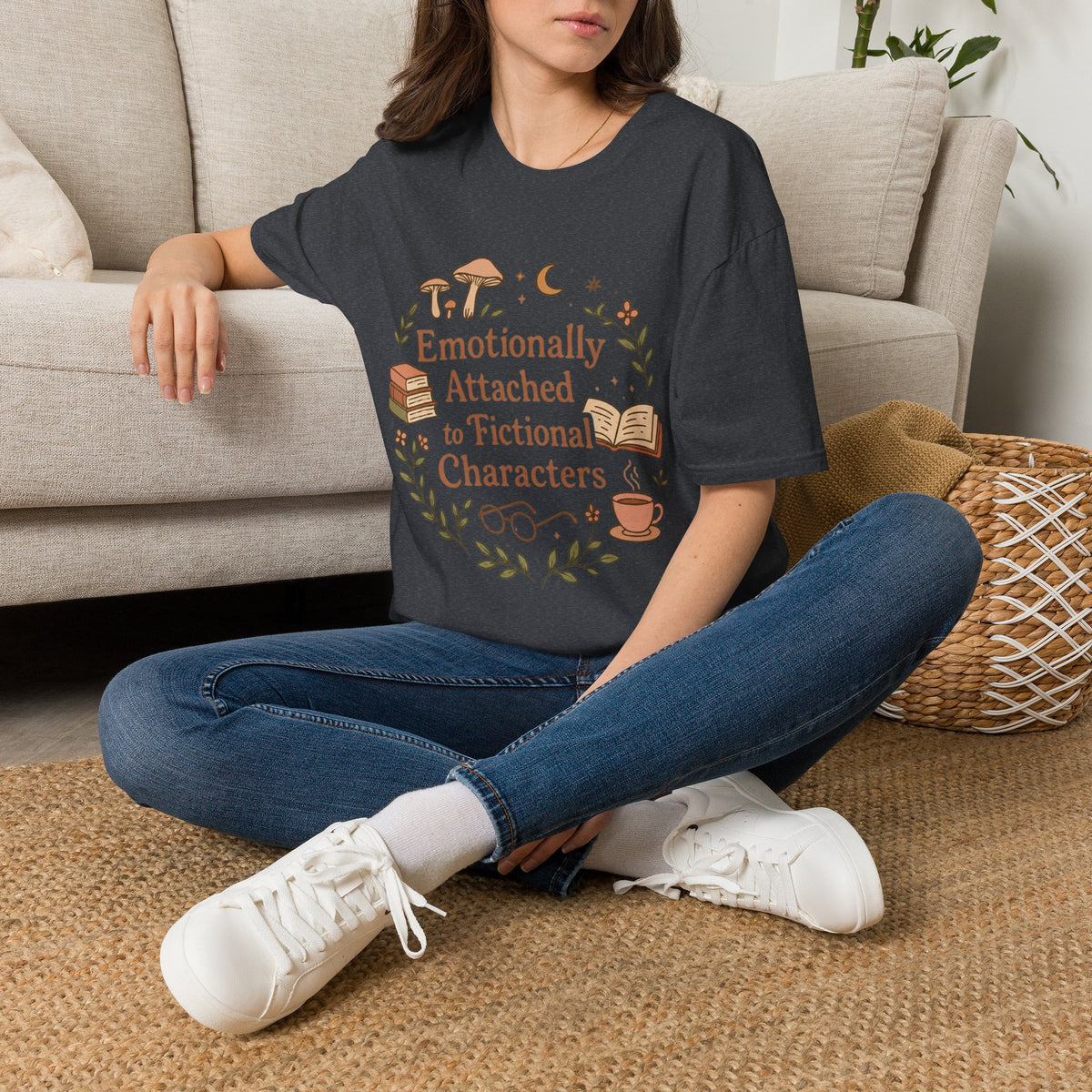Emotionally Attached to Fictional Characters T-Shirt