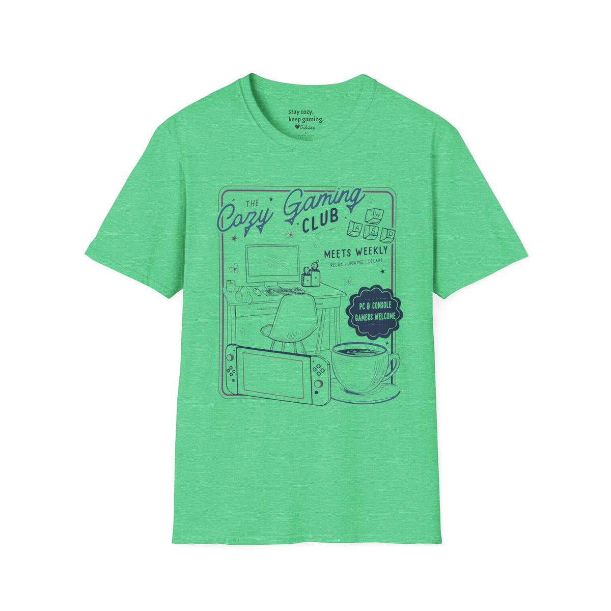 Cozy Gaming Club T-Shirt
