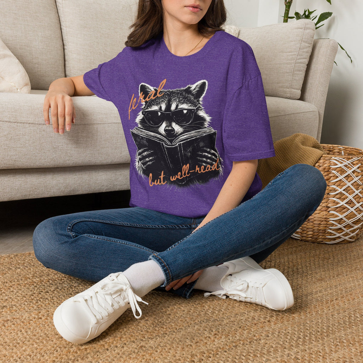 Feral But Well Read T-Shirt