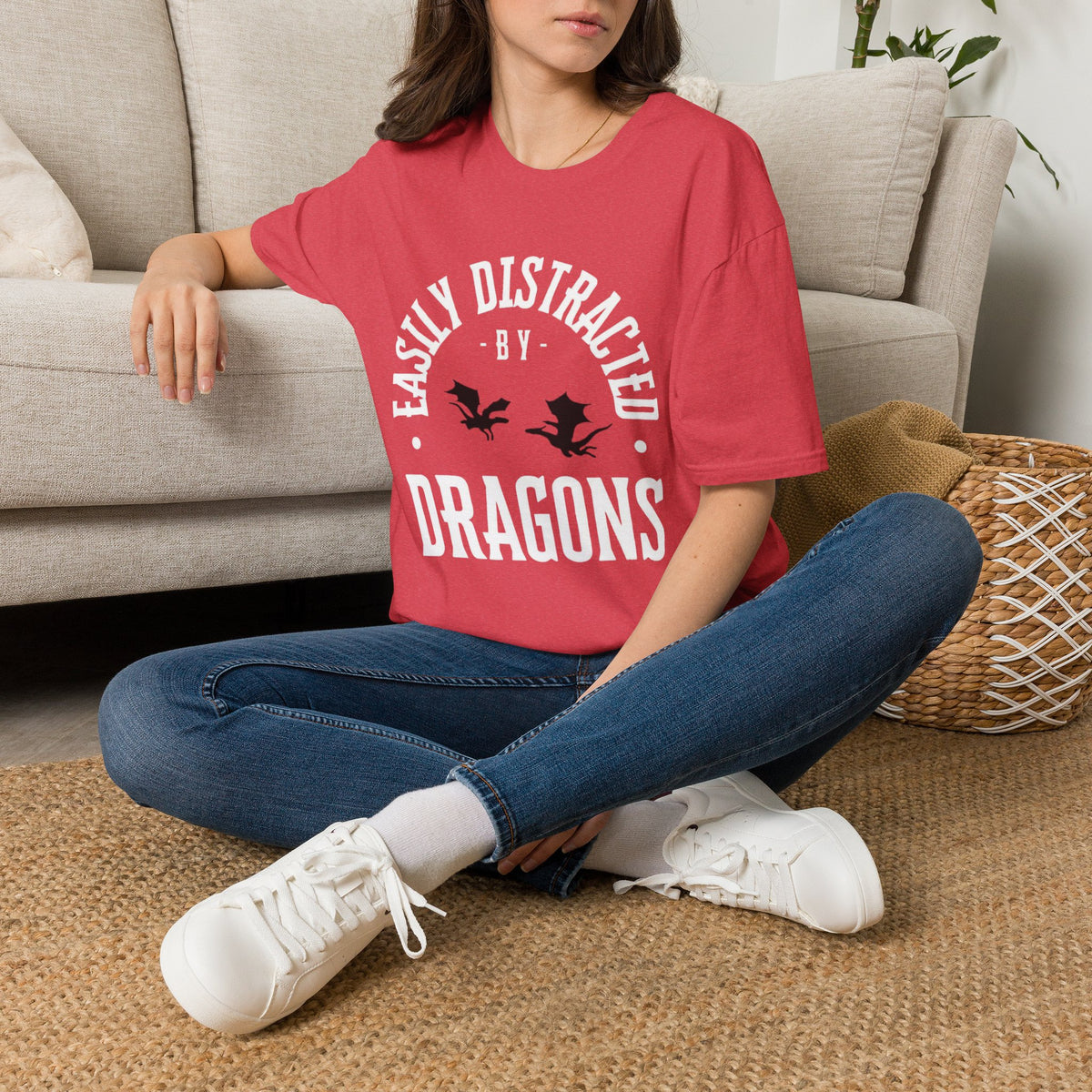 Easily Distracted by Dragons T-Shirt