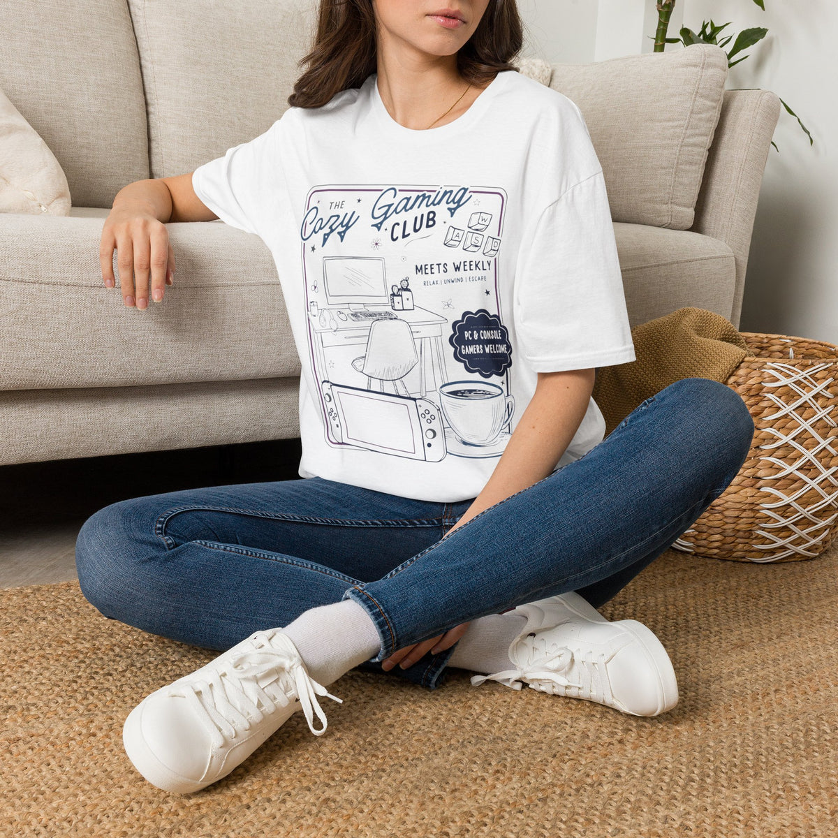 Cozy Gaming Club T-Shirt
