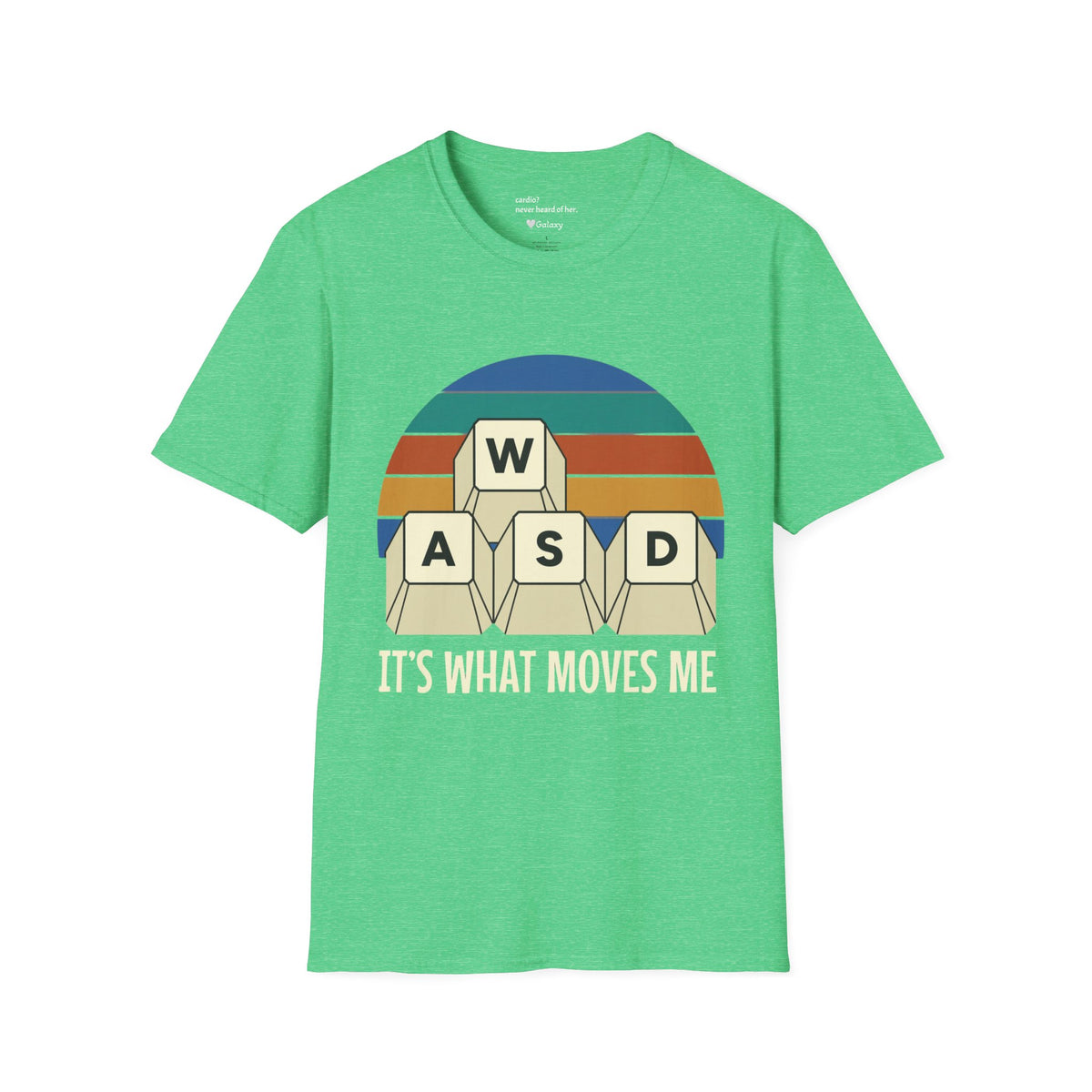 Retro WASD it's what moves me T-Shirt