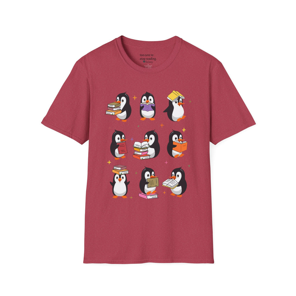 Penguin Reading T-Shirt