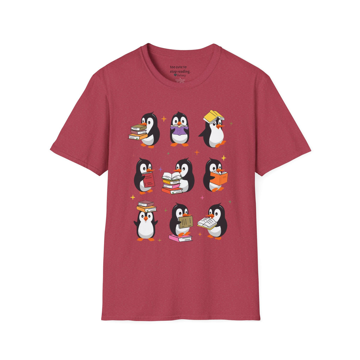 Penguin Reading T-Shirt