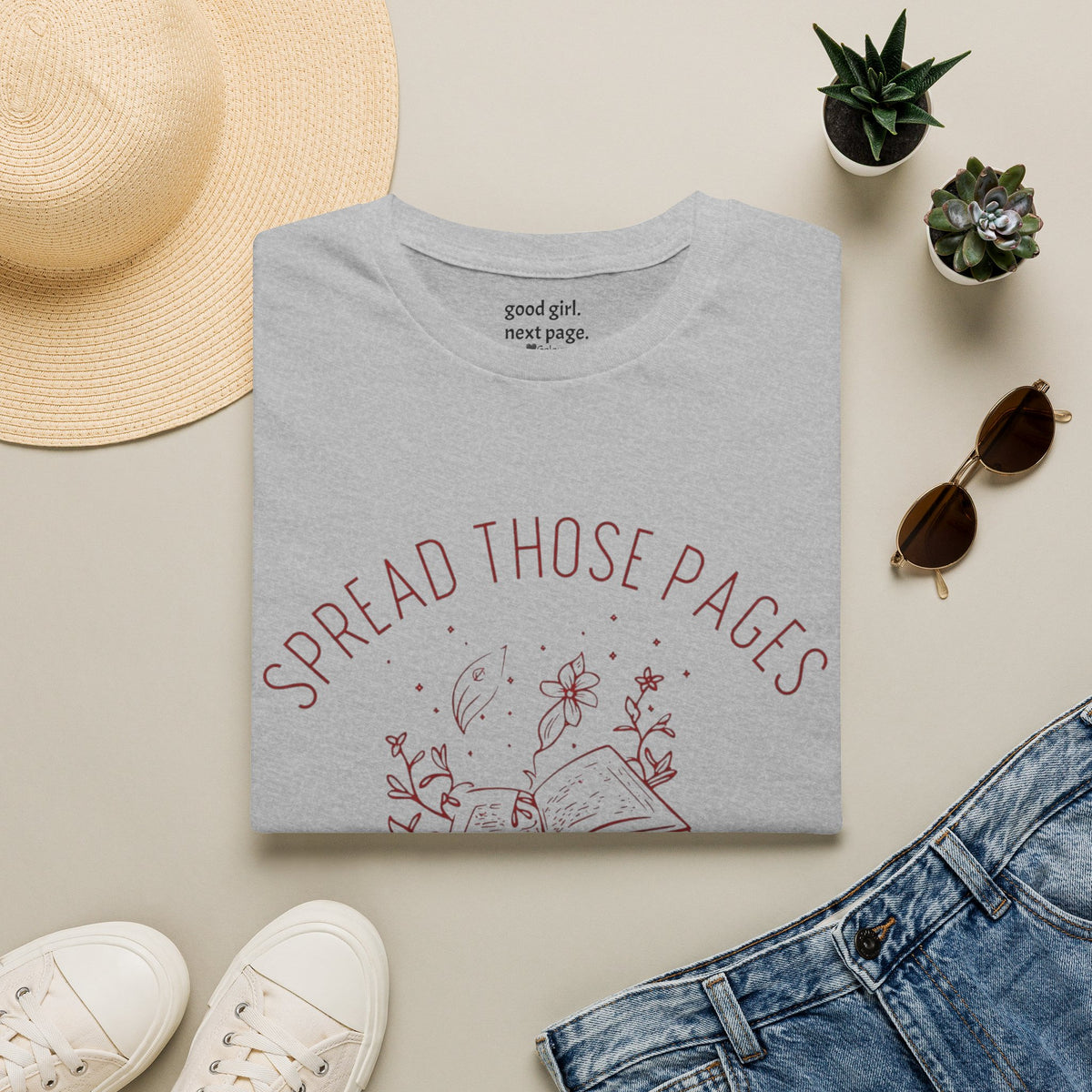 Spread Those Pages Like A Good Girl T-Shirt