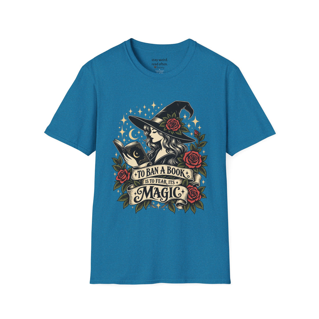 To Ban a Book is to Fear its Magic Graphic T-Shirt