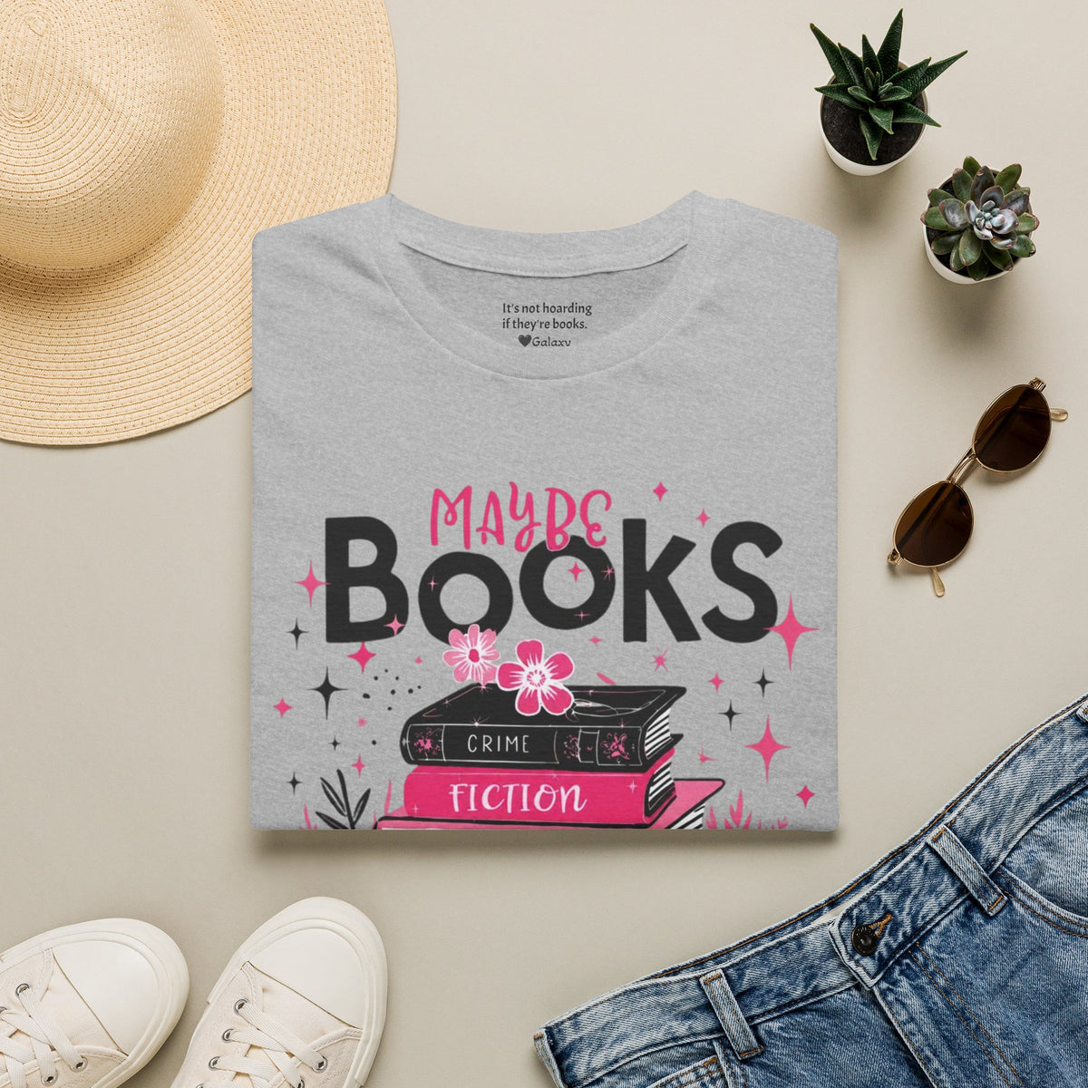 Maybe Books are Addicted to me T-Shirt
