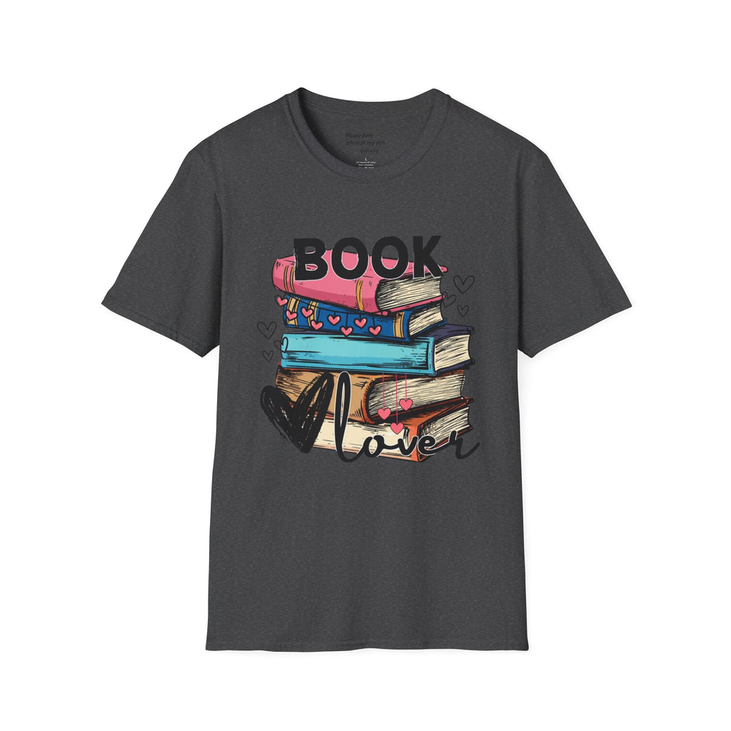 Book Lover Book Stack T-Shirt