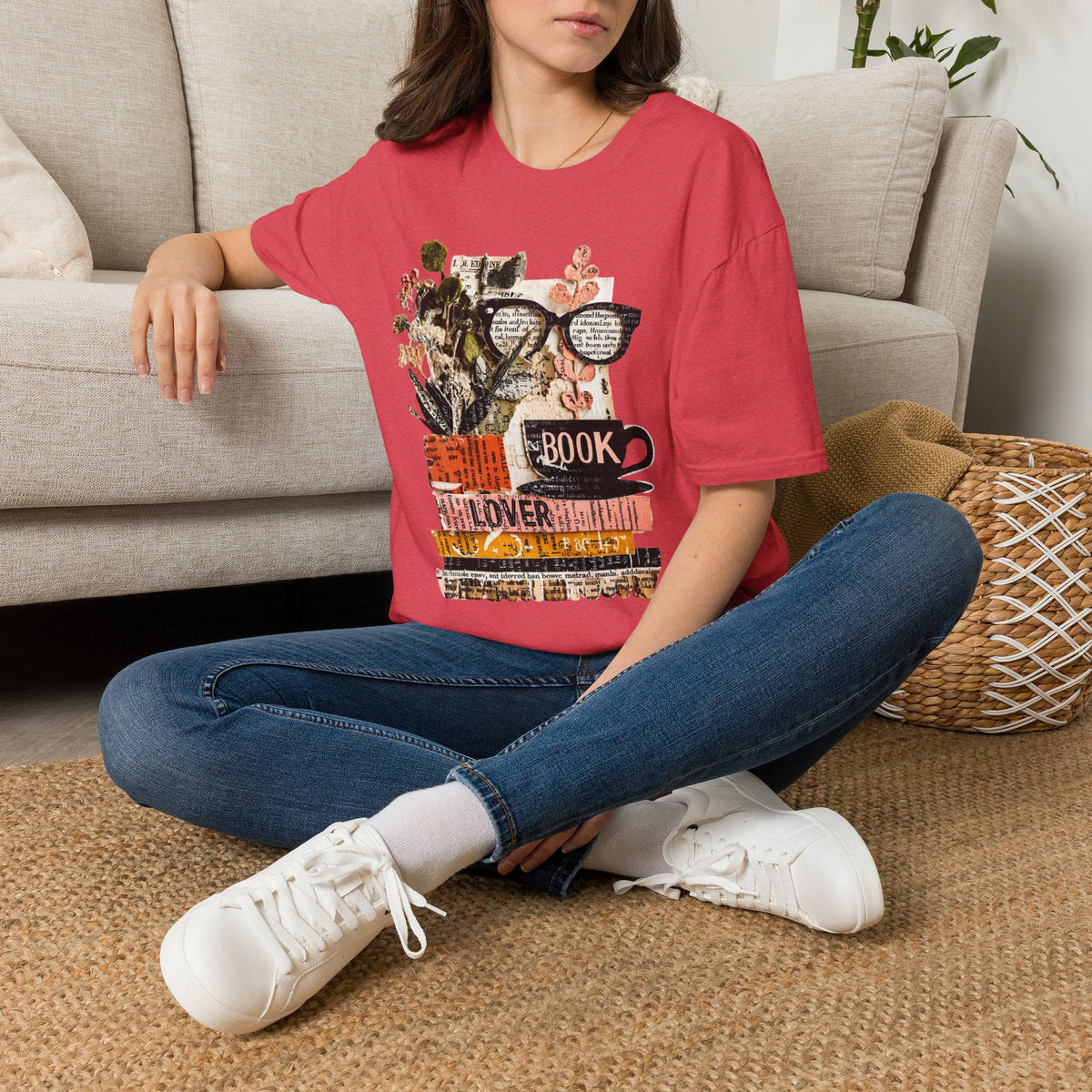 Book Lover T‑Shirt