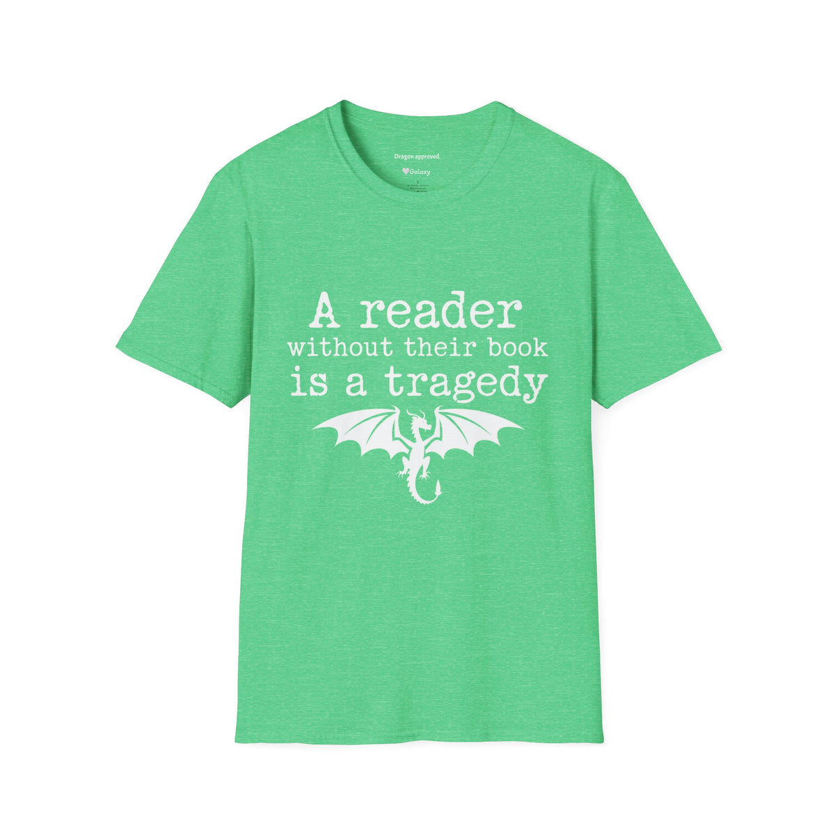 A reader without their book is a tragedy T-Shirt