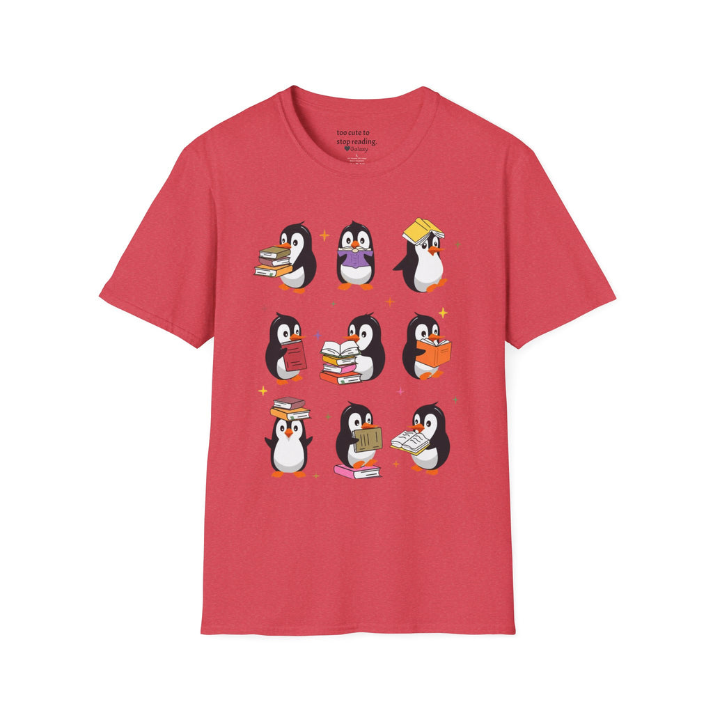 Penguin Reading T-Shirt