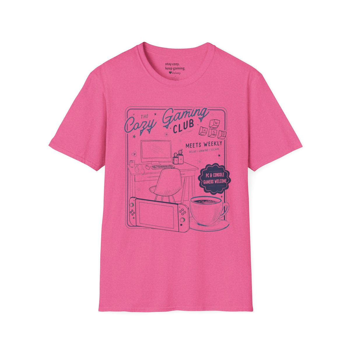 Cozy Gaming Club T-Shirt