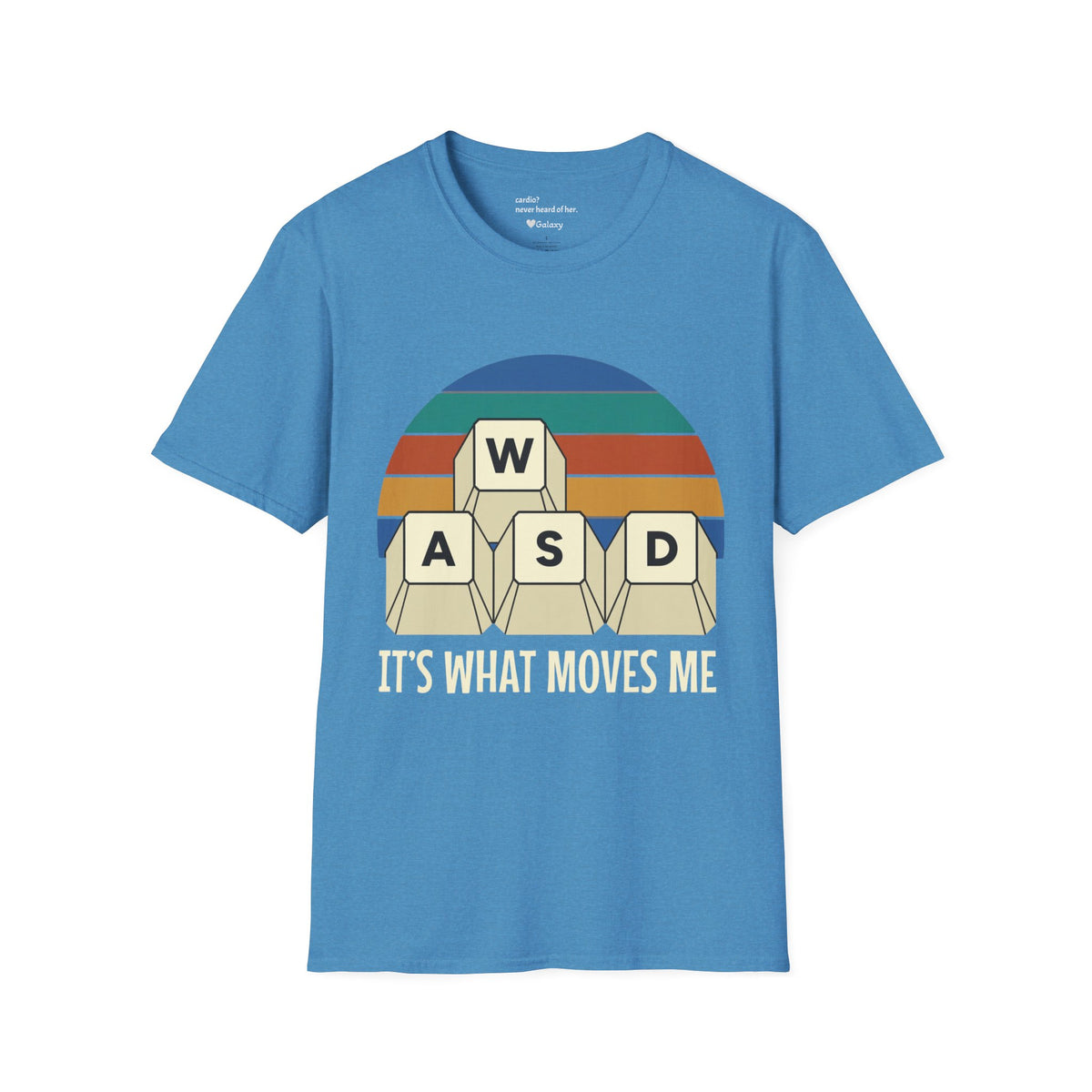 Retro WASD it's what moves me T-Shirt