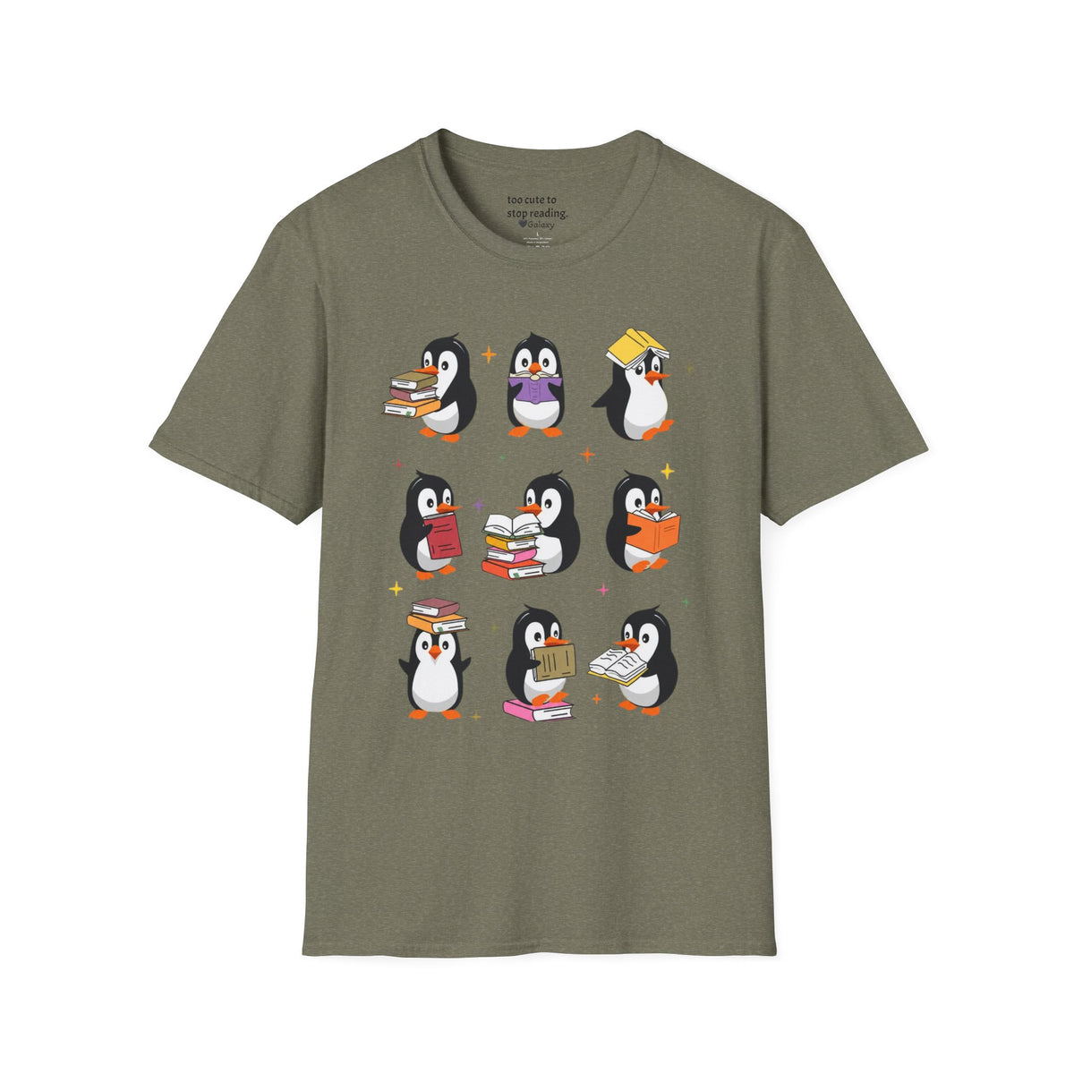 Penguin Reading T-Shirt