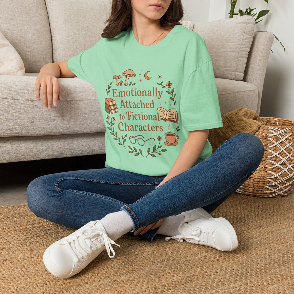 Emotionally Attached to Fictional Characters T-Shirt