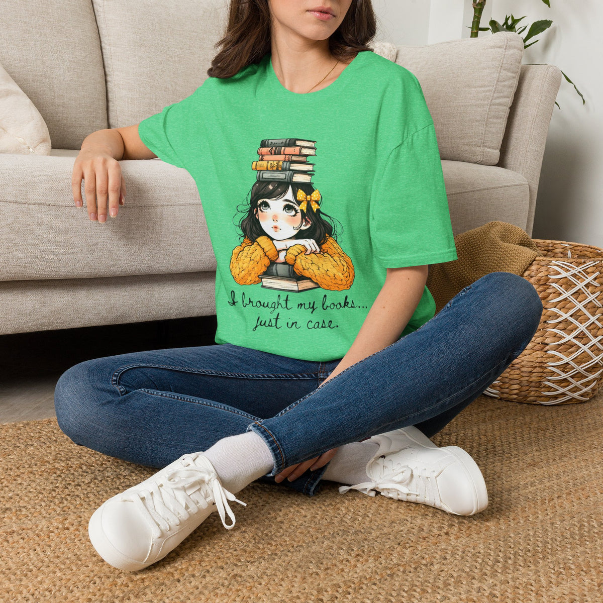 I Brought my Books Just in Case T-Shirt