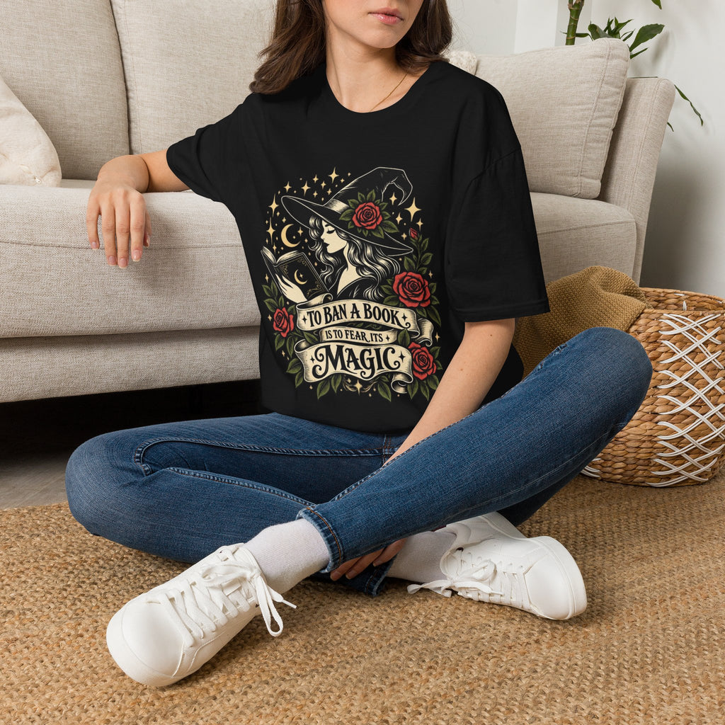 To Ban a Book is to Fear its Magic Graphic T-Shirt