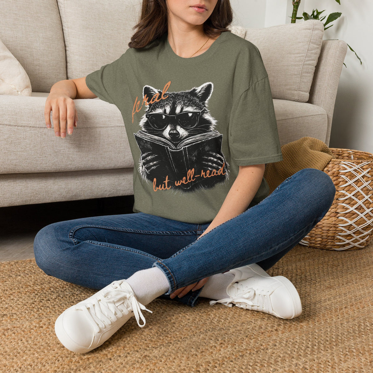 Feral But Well Read T-Shirt