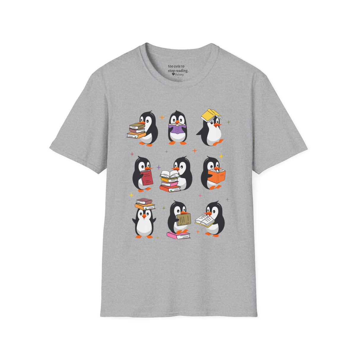 Penguin Reading T-Shirt