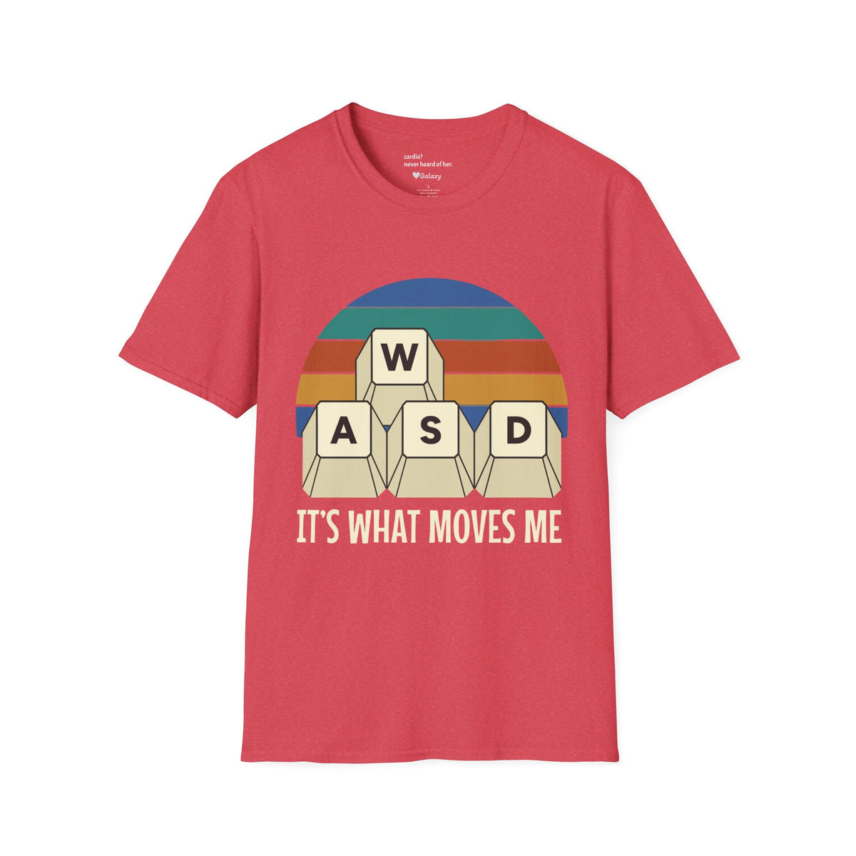 Retro WASD it's what moves me T-Shirt