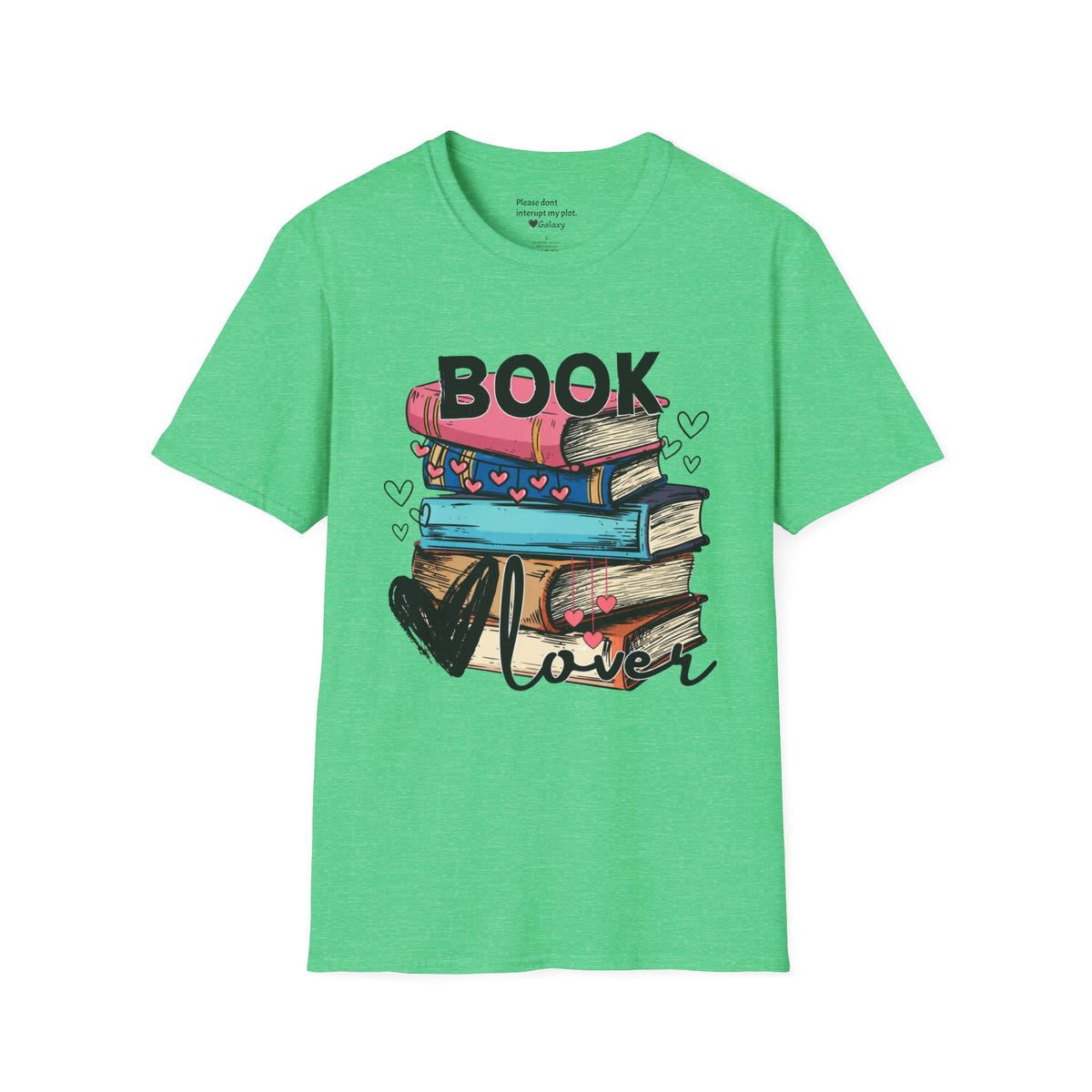 Book Lover Book Stack T-Shirt