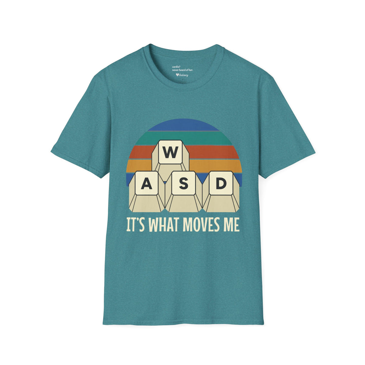 Retro WASD it's what moves me T-Shirt