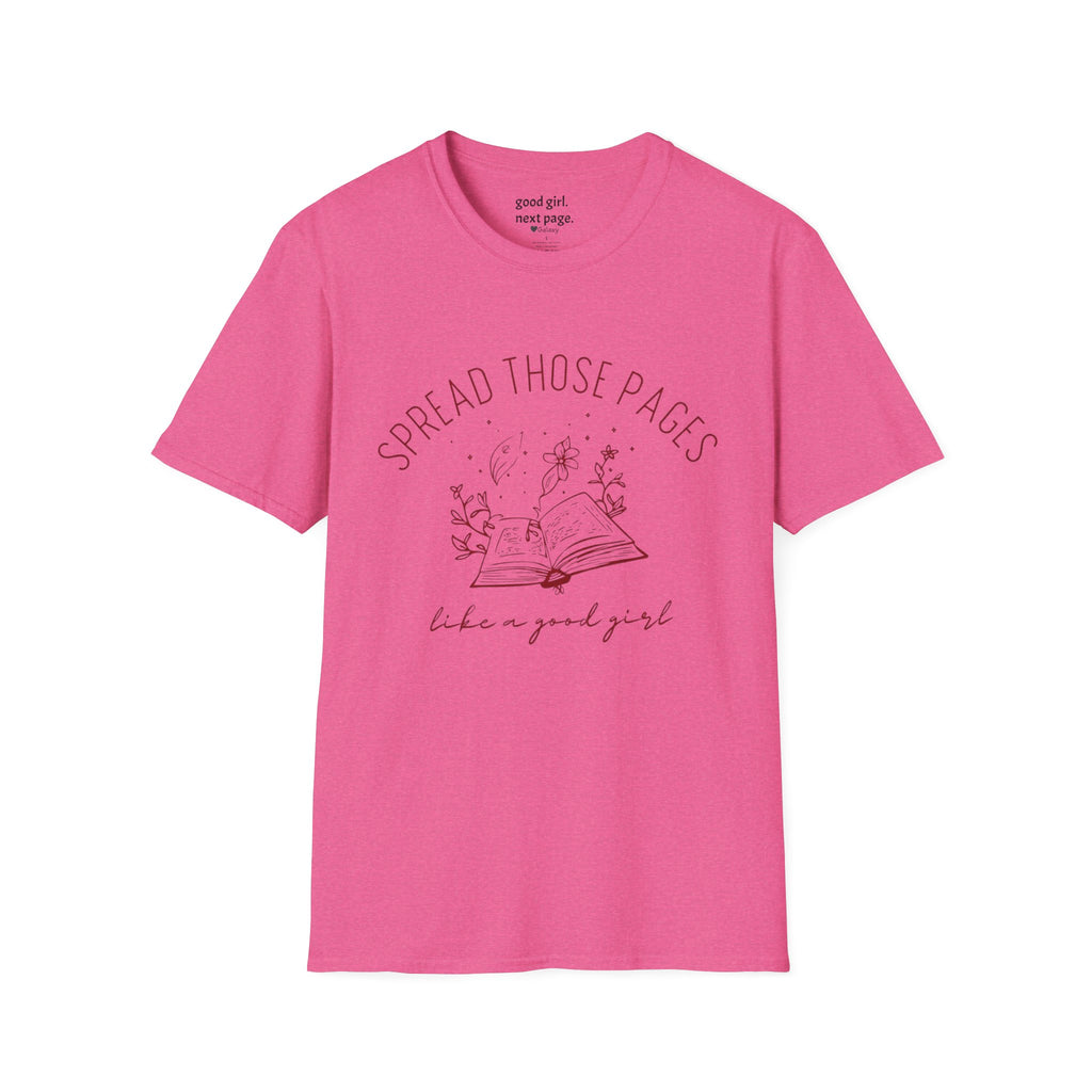 Spread Those Pages Like A Good Girl T-Shirt