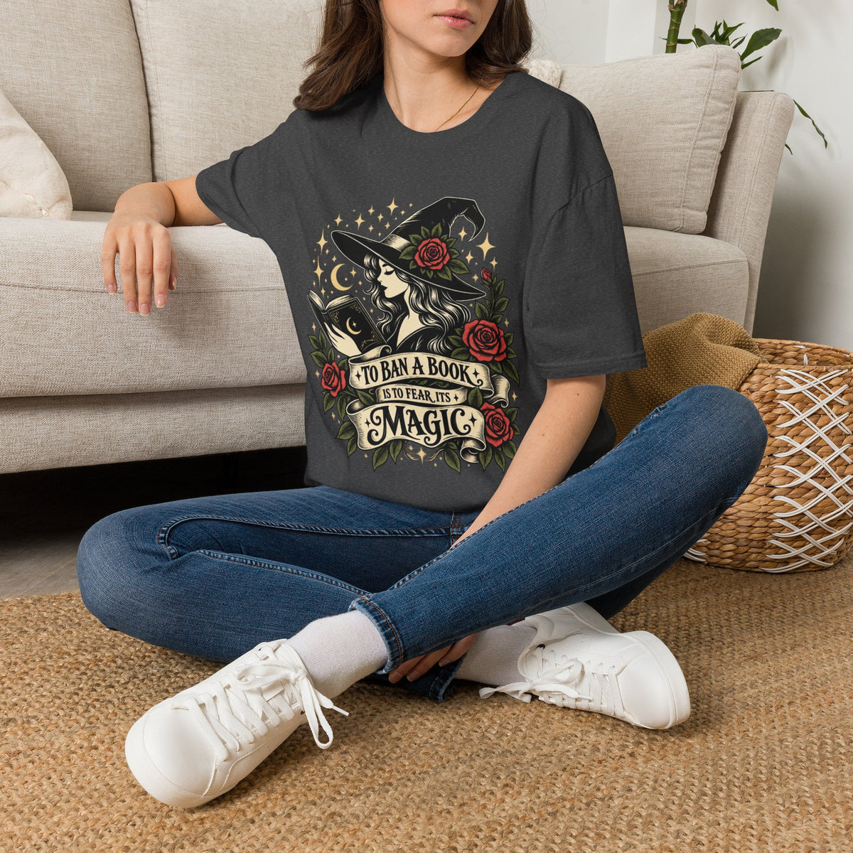 To Ban a Book is to Fear its Magic Graphic T-Shirt