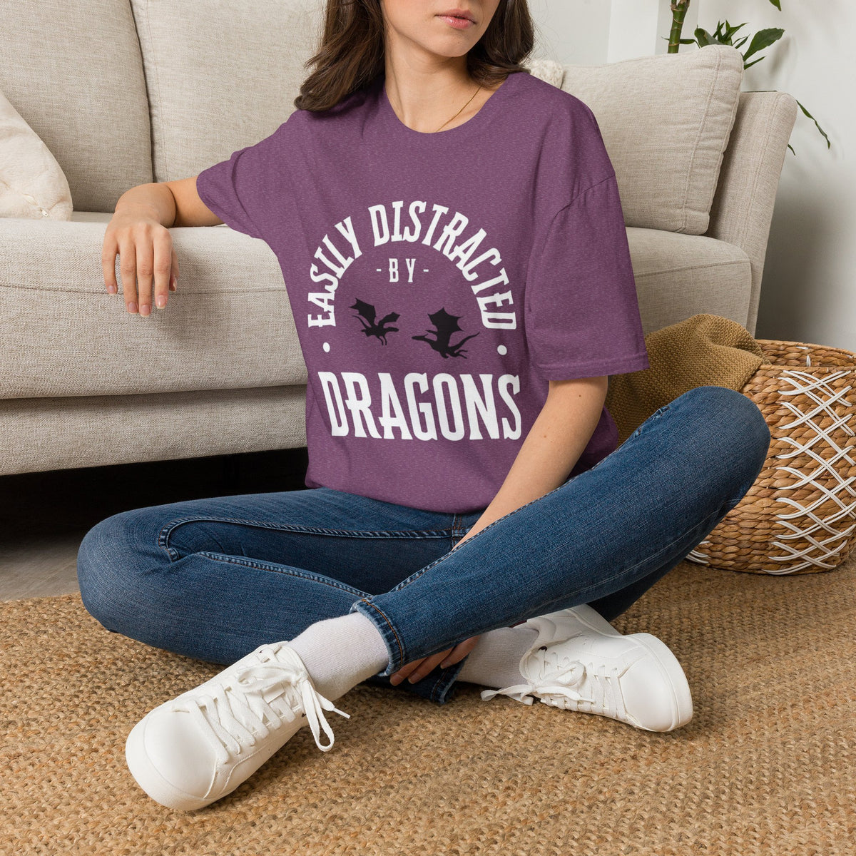 Easily Distracted by Dragons T-Shirt