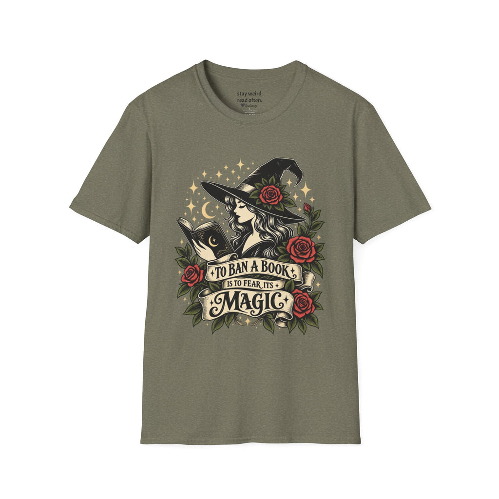 To Ban a Book is to Fear its Magic Graphic T-Shirt
