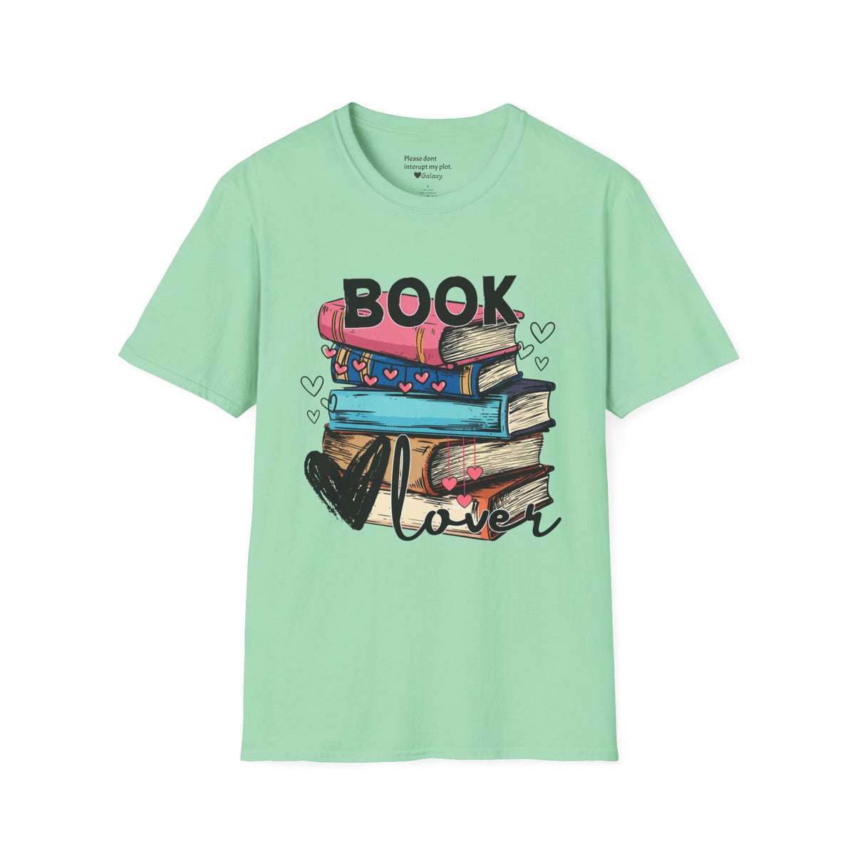 Book Lover Book Stack T-Shirt
