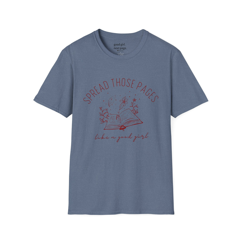 Spread Those Pages Like A Good Girl T-Shirt