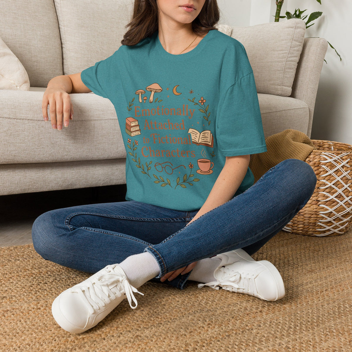 Emotionally Attached to Fictional Characters T-Shirt