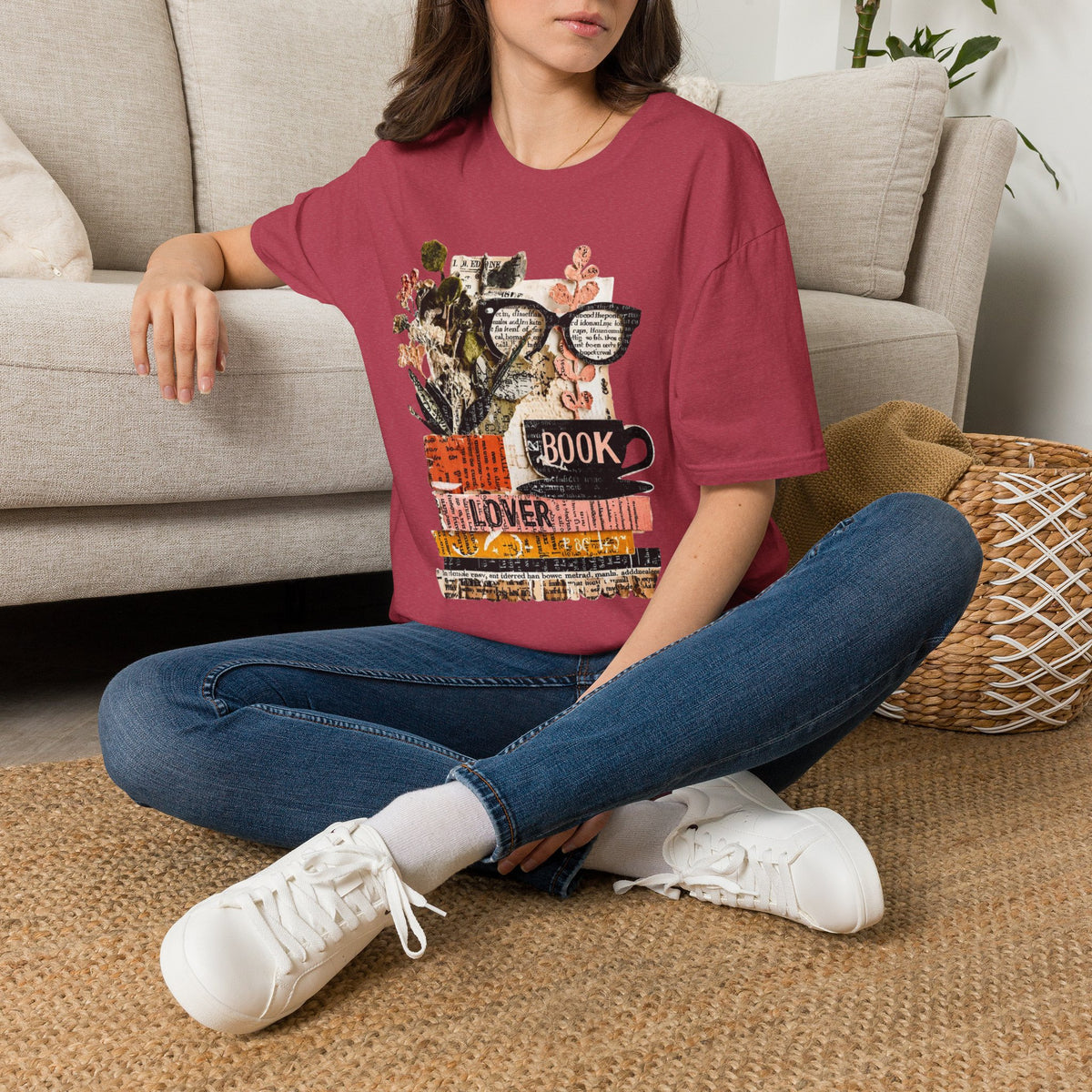 Book Lover T‑Shirt