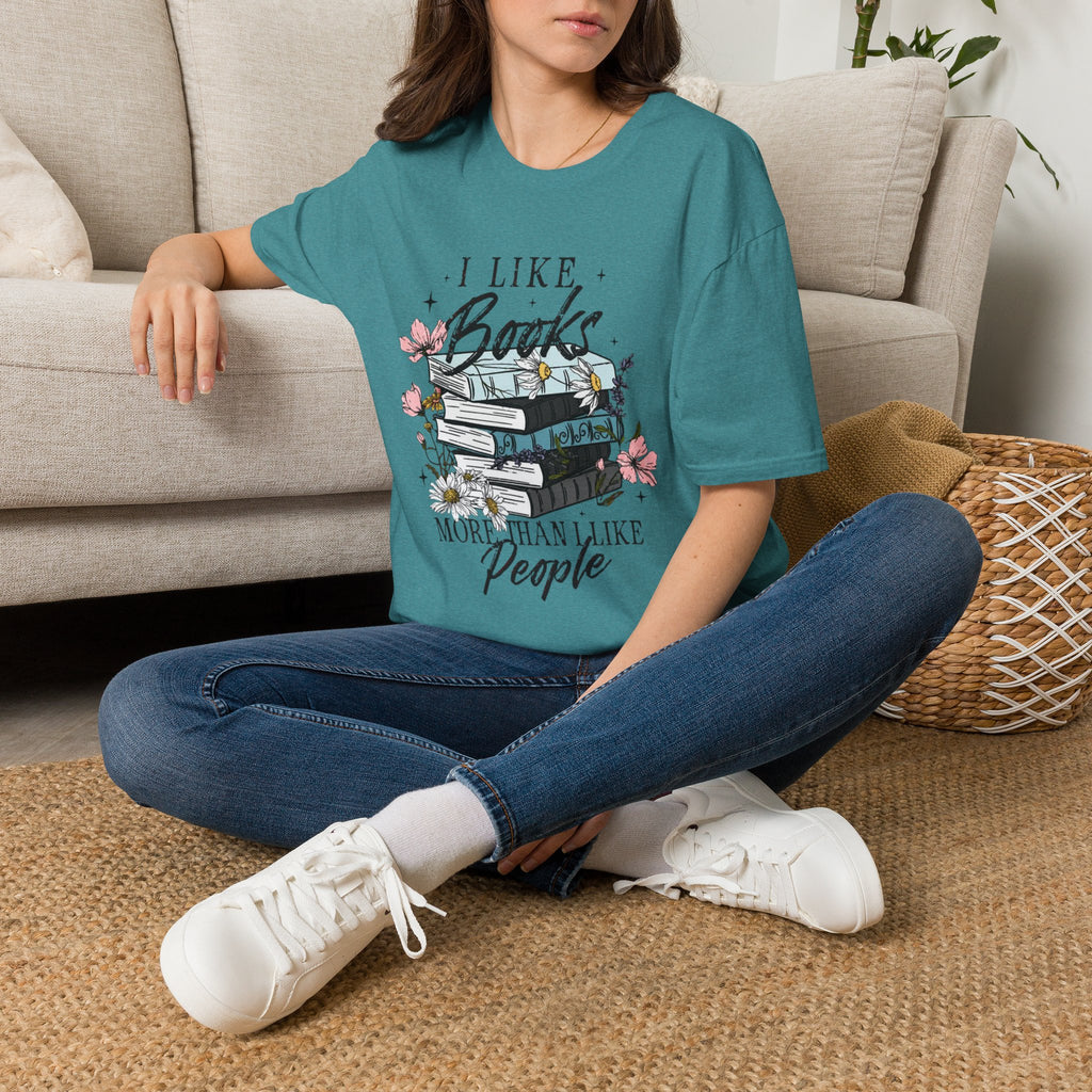 I Like Books More Than I Like People T-shirt