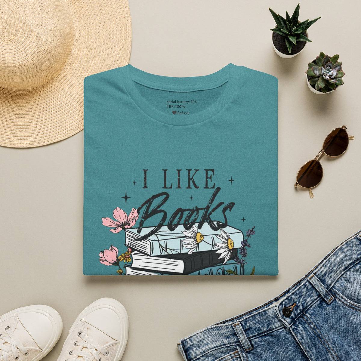 I Like Books More Than I Like People T-shirt