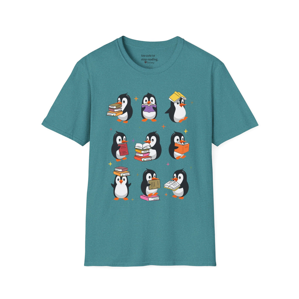 Penguin Reading T-Shirt