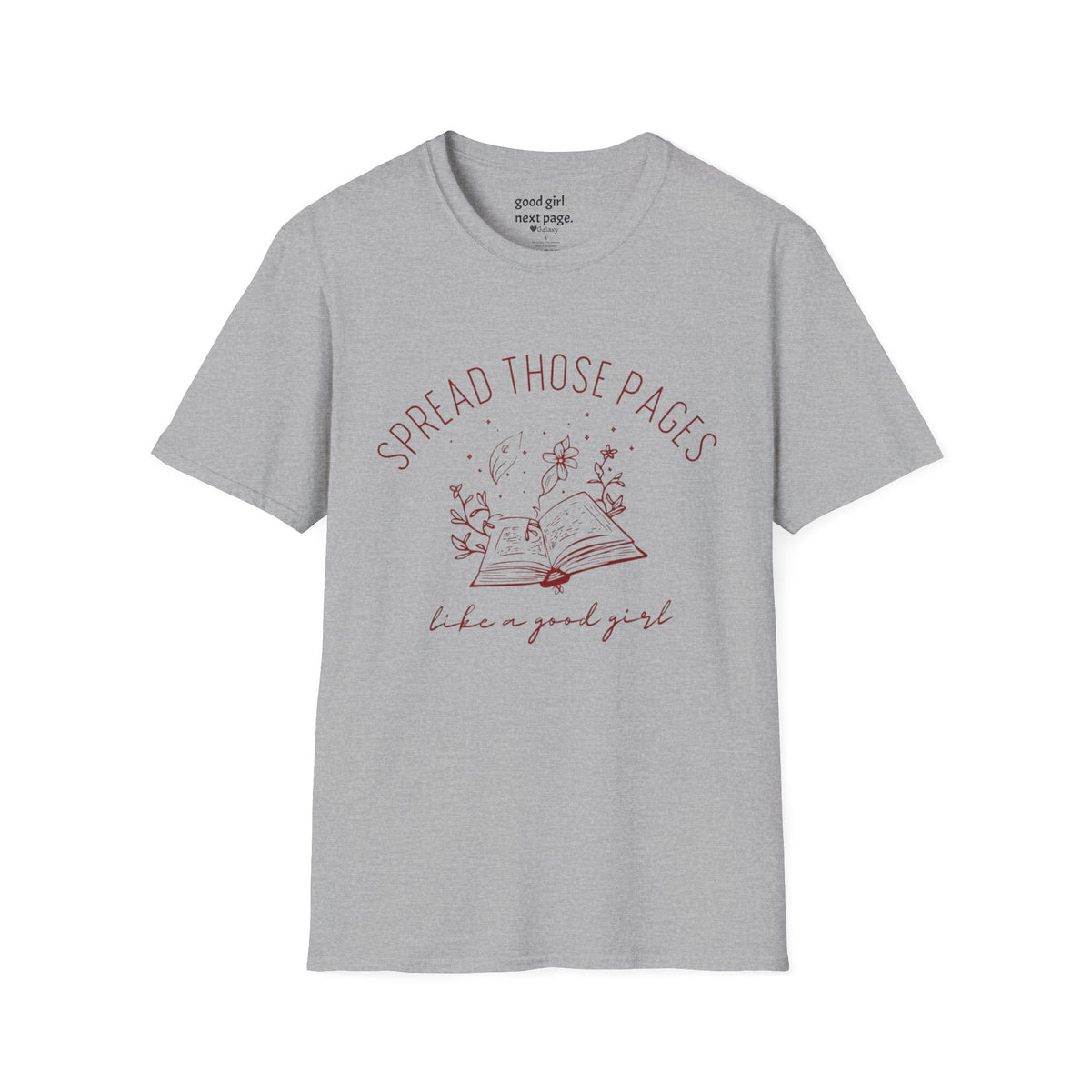 Spread Those Pages Like A Good Girl T-Shirt