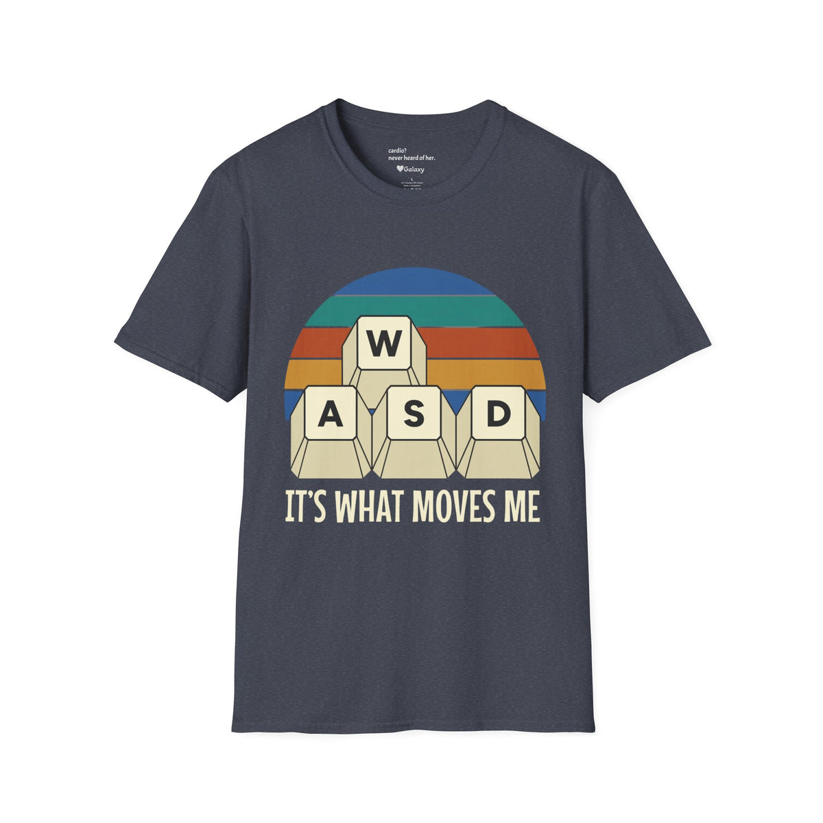 Retro WASD it's what moves me T-Shirt