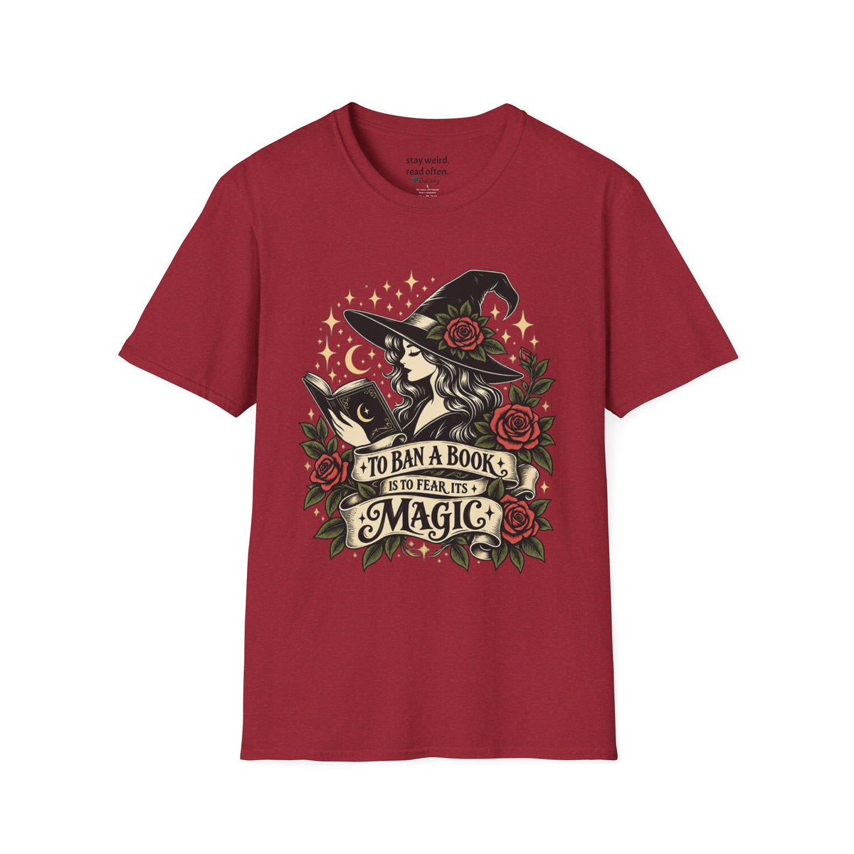 To Ban a Book is to Fear its Magic Graphic T-Shirt