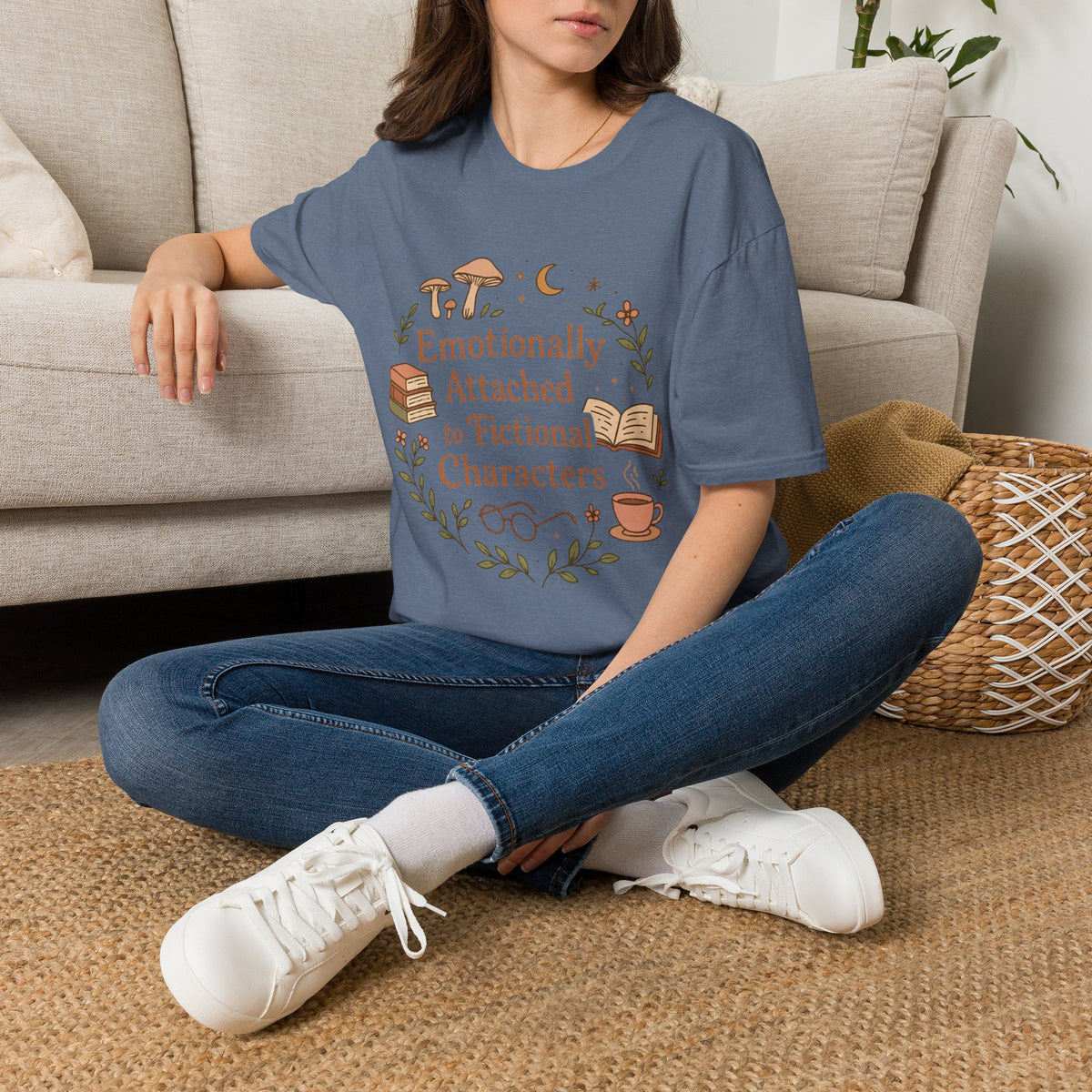Emotionally Attached to Fictional Characters T-Shirt