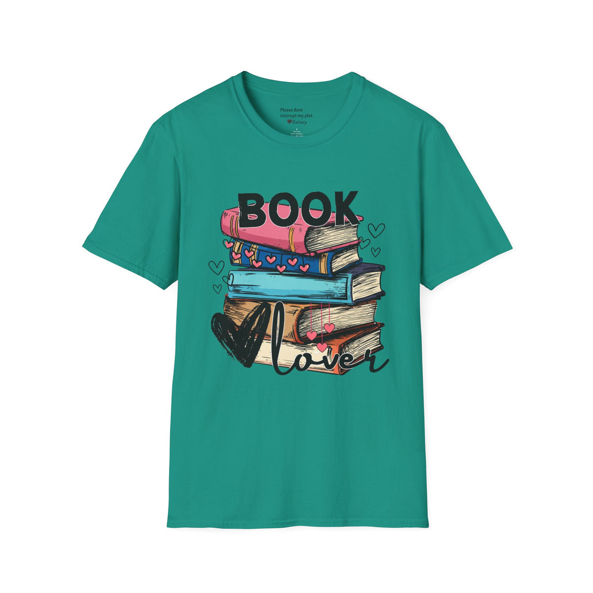 Book Lover Book Stack T-Shirt