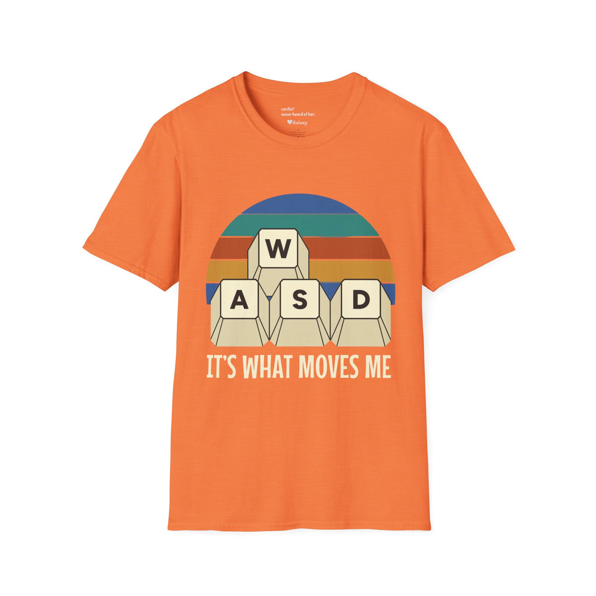 Retro WASD it's what moves me T-Shirt