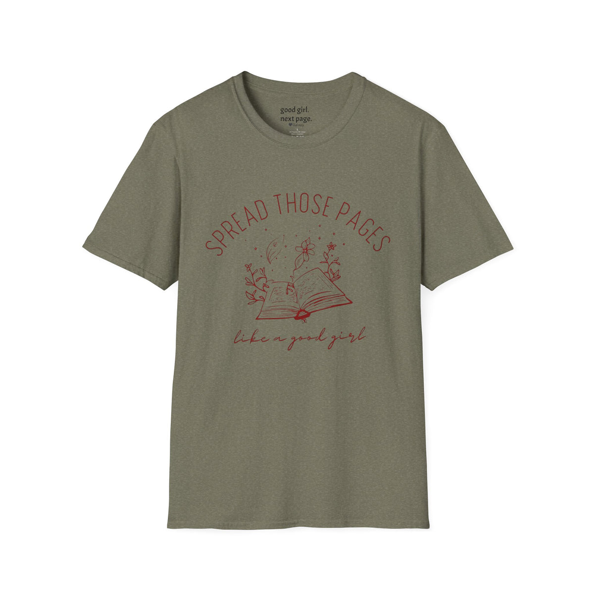 Spread Those Pages Like A Good Girl T-Shirt