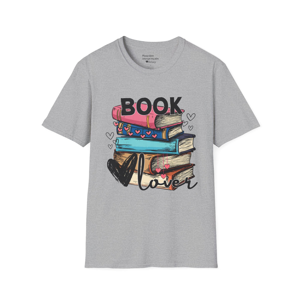 Book Lover Book Stack T-Shirt