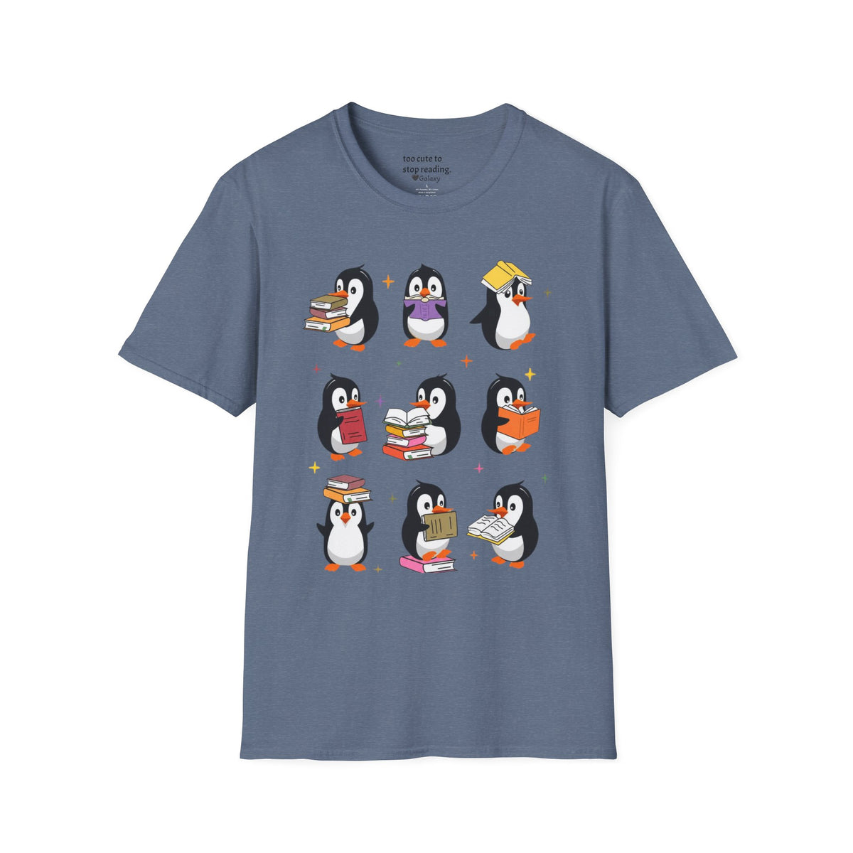 Penguin Reading T-Shirt